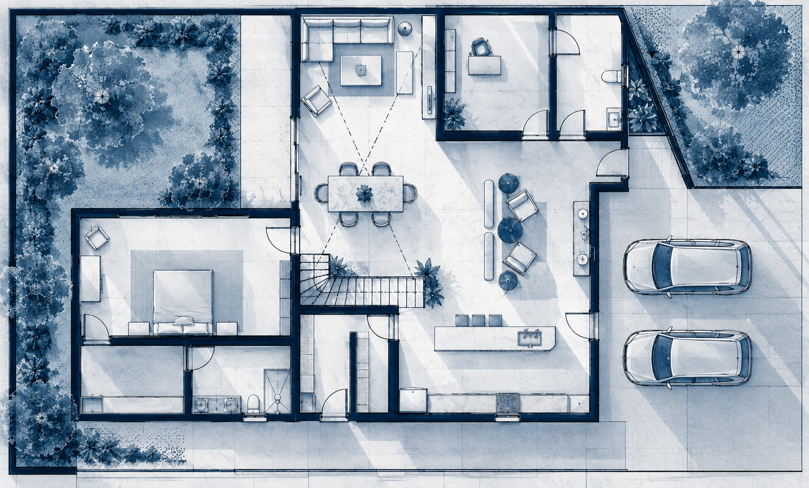 Casa Liurnia — GROUND FLOOR PLAN